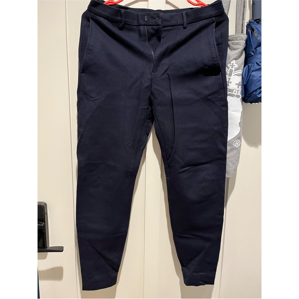 COS tapered zipper jersey pants